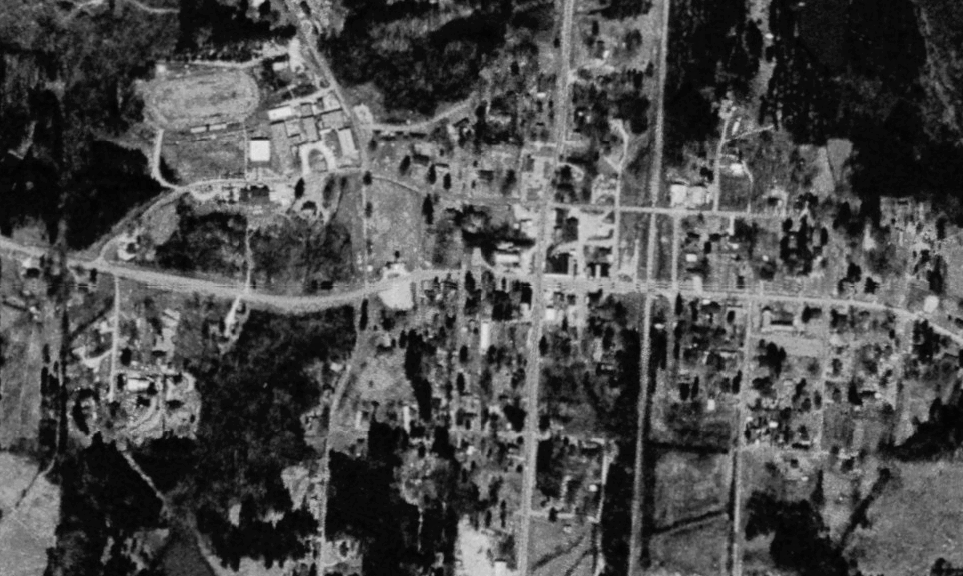 Aerial View of Noxapater, MS